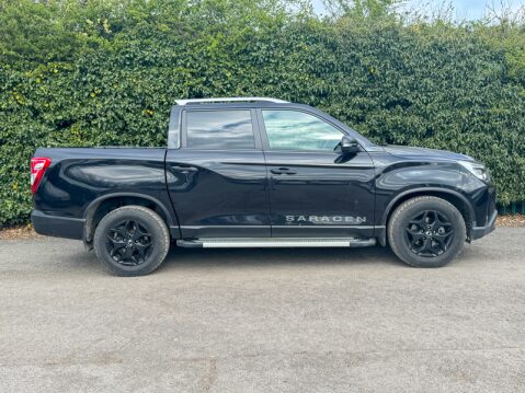 SsangYong Musso AUTO Crew Cab 4X4 Saracen Alloys Air Con Sensors Cruise EURO 6 NO VAT 4