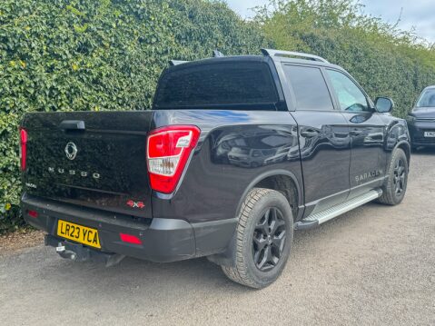 SsangYong Musso AUTO Crew Cab 4X4 Saracen Alloys Air Con Sensors Cruise EURO 6 NO VAT 3