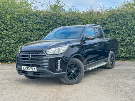 SsangYong Musso AUTO Crew Cab 4X4 Saracen Alloys Air Con Sensors Cruise EURO 6 NO VAT