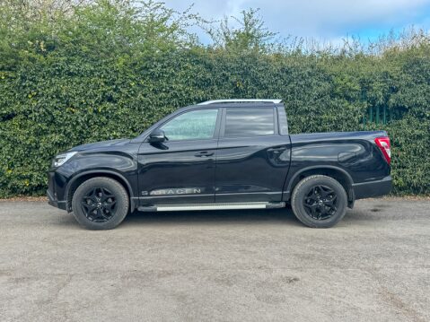 SsangYong Musso AUTO Crew Cab 4X4 Saracen Alloys Air Con Sensors Cruise EURO 6 NO VAT 5