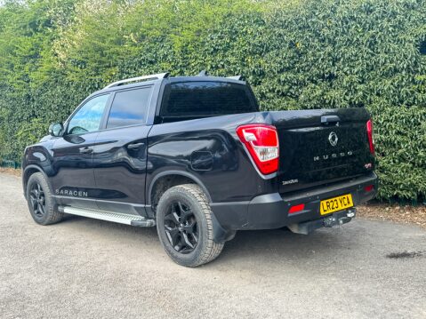 SsangYong Musso AUTO Crew Cab 4X4 Saracen Alloys Air Con Sensors Cruise EURO 6 NO VAT 6