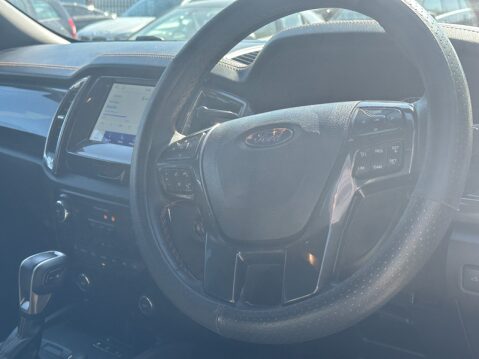 Ford Ranger Crew Cab AUTO 4X4 Wildtrak Air Con Alloys Camera Sensors EURO 6 NO VAT 7