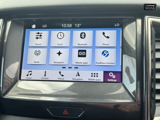 Ford Ranger Crew Cab AUTO 4X4 Wildtrak Ecoblue Air Con Navigation EURO 6 NO VAT 35