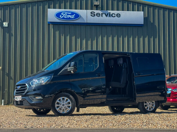 Ford Transit Custom Crew Cab SWB L1H1 320 Limited Alloys Camera Sensors EURO 6 1