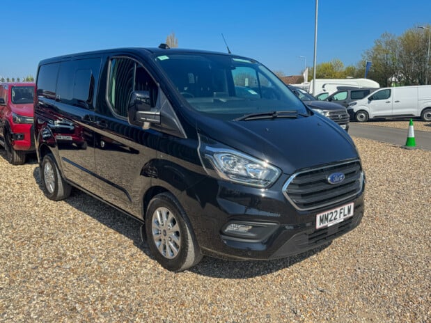 Ford Transit Custom Crew Cab SWB L1H1 320 Limited Alloys Camera Sensors EURO 6 5