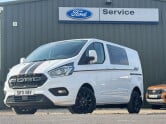 Ford Transit Custom AUTO Crew Cab SWB L1H1 300 Limited Air Con Cam Sensors EURO 6 NO VAT 2