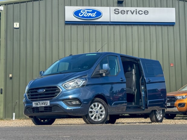 Ford Transit Custom Crew Cab LWB L2H1 320 Limited Air Con Sensors EURO 6 NO VAT 1