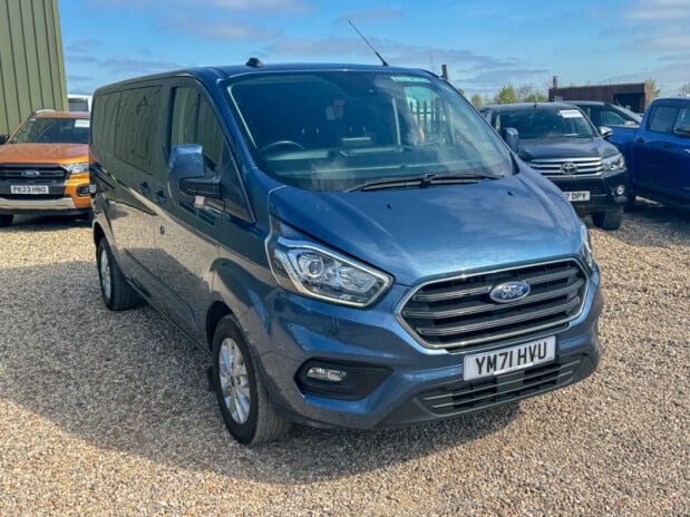 Ford Transit Custom Crew Cab LWB L2H1 320 Limited Air Con Sensors EURO 6 NO VAT 5