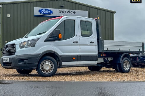 Ford Transit Crew Cab [SOLD CR] Tipper LWB L3 350 Tow Bar EURO 6