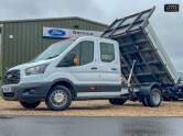 Ford Transit Crew Cab [SOLD CR] Tipper LWB L3 350 Tow Bar EURO 6 1