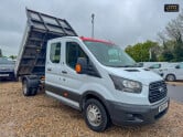 Ford Transit Crew Cab [SOLD CR] Tipper LWB L3 350 Tow Bar EURO 6 5