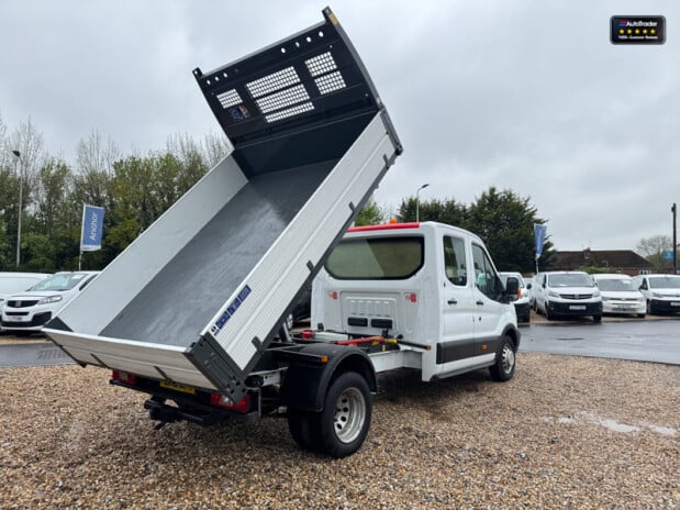 Ford Transit Crew Cab [SOLD CR] Tipper LWB L3 350 Tow Bar EURO 6 7