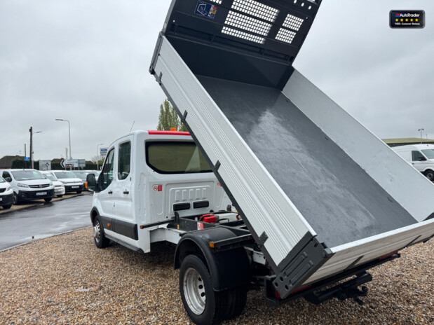 Ford Transit Crew Cab [SOLD CR] Tipper LWB L3 350 Tow Bar EURO 6 10