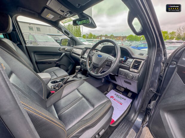 Ford Ranger Crew Cab AUTO 4X4 MS-RT Ecoblue Air Con Camera Nav EURO 6 NO VAT 11