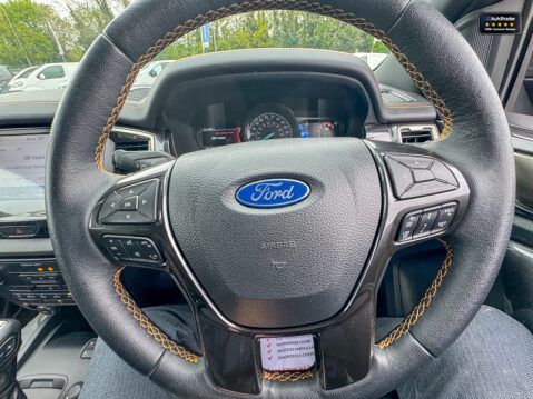 Ford Ranger Crew Cab AUTO 4X4 MS-RT Ecoblue Air Con Camera Nav EURO 6 NO VAT 21