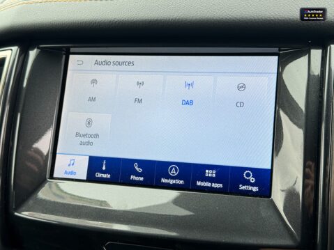Ford Ranger Crew Cab AUTO 4X4 MS-RT Ecoblue Air Con Camera Nav EURO 6 NO VAT 30