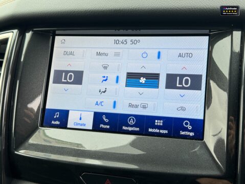 Ford Ranger Crew Cab AUTO 4X4 MS-RT Ecoblue Air Con Camera Nav EURO 6 NO VAT 31