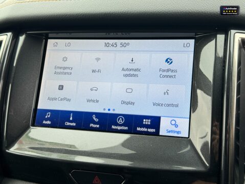 Ford Ranger Crew Cab AUTO 4X4 MS-RT Ecoblue Air Con Camera Nav EURO 6 NO VAT 36