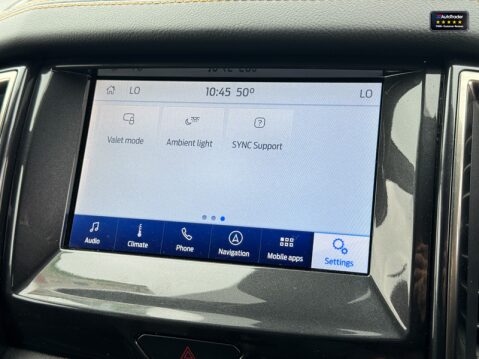 Ford Ranger Crew Cab AUTO 4X4 MS-RT Ecoblue Air Con Camera Nav EURO 6 NO VAT 37