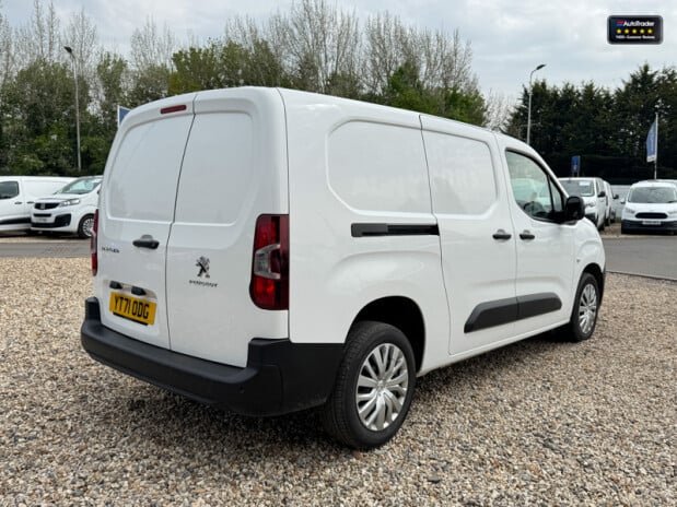 Peugeot Partner LWB L2H1 Bluehdi Professional Premium Air Con Sensors EURO 6 NO VAT 6