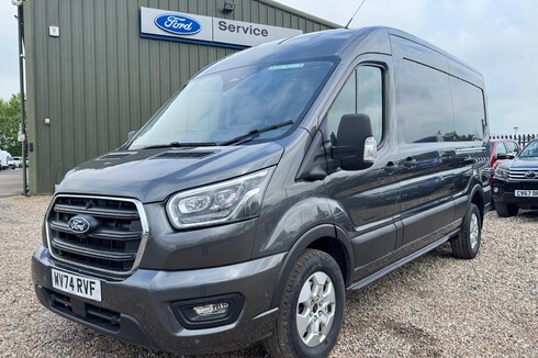 Ford Transit AUTO LWB L3H2 Medium Roof 350 Limited Air Alloys cruise Carplay EURO 6