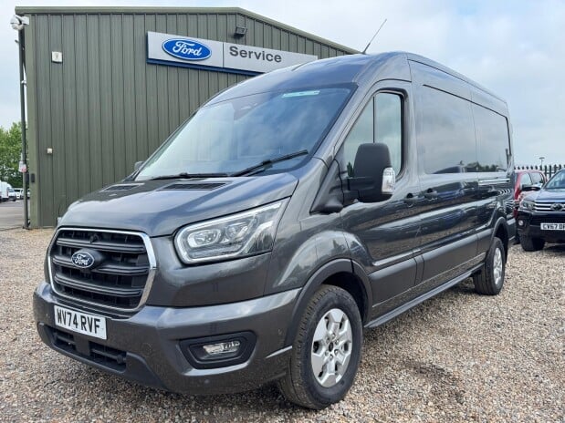Ford Transit AUTO LWB L3H2 Medium Roof 350 Limited Air Alloys cruise Carplay EURO 6 2
