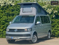 Volkswagen Transporter (Sold) Camper HIghline Pop Top Fridge Cooker R&R Bed Captain Seats Ext' Pow 1