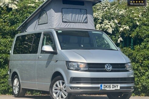 Volkswagen Transporter (Sold) Camper HIghline Pop Top Fridge Cooker R&R Bed Captain Seats Ext' Pow