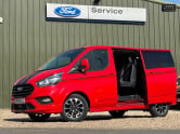 Ford Transit Custom Crew Cab AUTO SWB L1H1 310 Sport Air Con Cam Sensors EURO 6 1