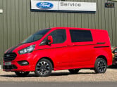 Ford Transit Custom Crew Cab AUTO SWB L1H1 310 Sport Air Con Cam Sensors EURO 6 2