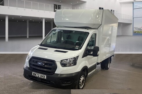 Ford Transit Luton LWB (SOLD SM) L3 350 Leader Air Con Tail Lift EURO 6
