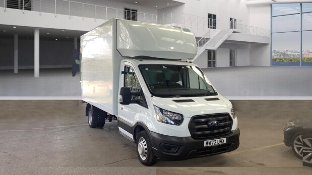 Ford Transit Luton LWB (SOLD SM) L3 350 Leader Air Con Tail Lift EURO 6 2