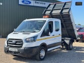 Ford Transit Tipper Crew Cab LWB L3 350 Leader Tow Bar EURO 6 2