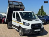 Ford Transit Tipper Crew Cab LWB L3 350 Leader Tow Bar EURO 6 4