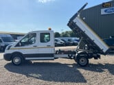 Ford Transit Tipper Crew Cab LWB L3 350 Leader Tow Bar EURO 6 9