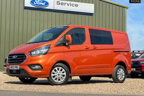 Ford Transit Custom Crew Cab SWB L1H1 Low Roof 300 Limited Air Con Sensors EURO 6