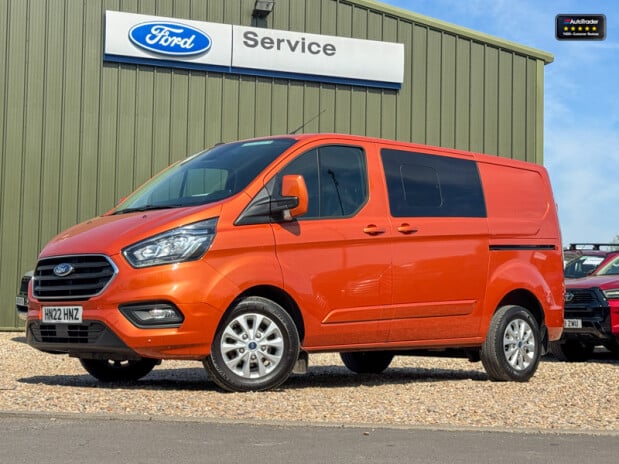 Ford Transit Custom Crew Cab SWB L1H1 Low Roof 300 Limited Air Con Sensors EURO 6 1