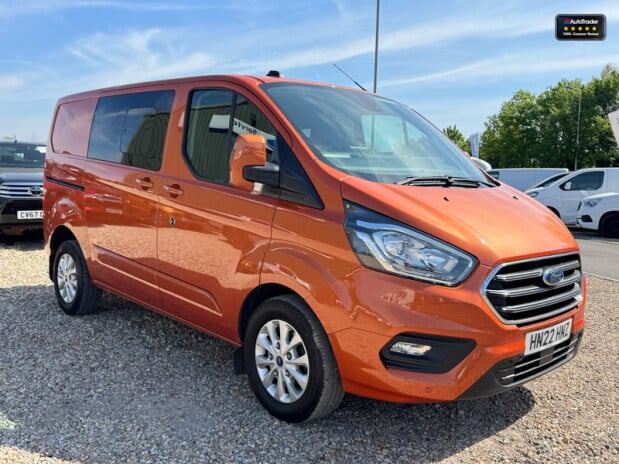Ford Transit Custom Crew Cab SWB L1H1 Low Roof 300 Limited Air Con Sensors EURO 6 5