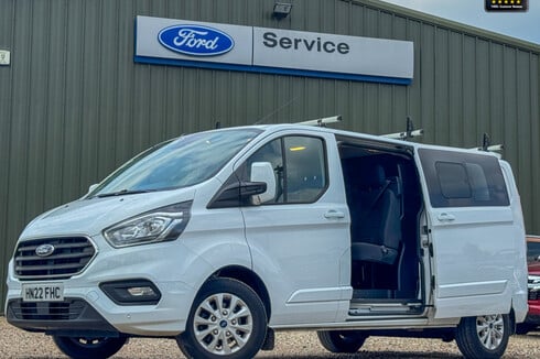 Ford Transit Custom Crew Cab LWB L2H1 320 Limited Air Con Heated Seats Sensors EURO 6