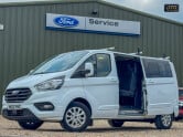 Ford Transit Custom Crew Cab LWB L2H1 320 Limited Air Con Heated Seats Sensors EURO 6 1