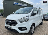 Ford Transit Custom Crew Cab LWB L2H1 320 Limited Air Con Heated Seats Sensors EURO 6 3