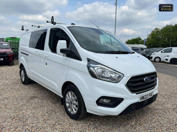 Ford Transit Custom Crew Cab LWB L2H1 320 Limited Air Con Heated Seats Sensors EURO 6 5