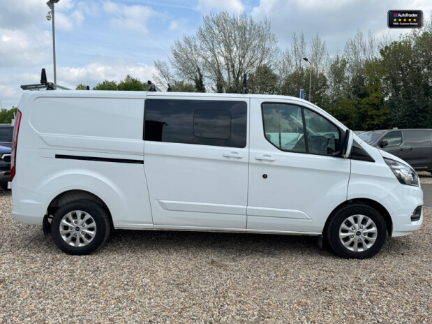 Ford Transit Custom Crew Cab LWB L2H1 320 Limited Air Con Heated Seats Sensors EURO 6 6