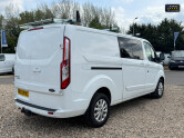 Ford Transit Custom Crew Cab LWB L2H1 320 Limited Air Con Heated Seats Sensors EURO 6 7