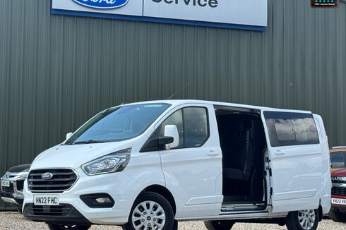 Ford Transit Custom Crew Cab LWB L2H1 320 Limited Air Con Heated Seats Sensors EURO 6