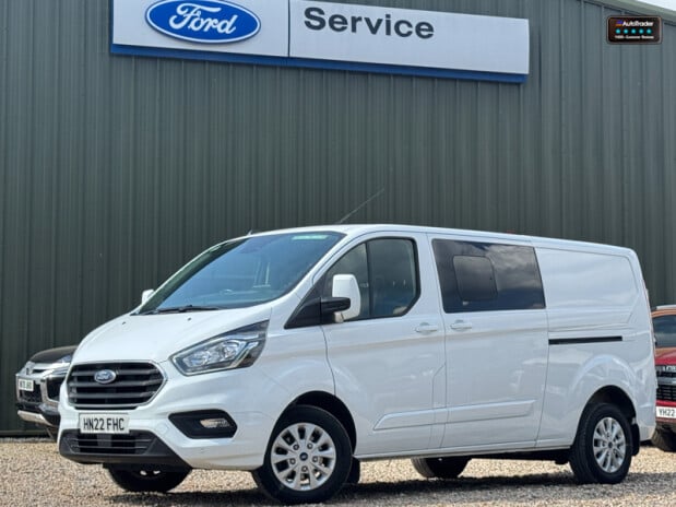 Ford Transit Custom Crew Cab LWB L2H1 320 Limited Air Con Heated Seats Sensors EURO 6 2