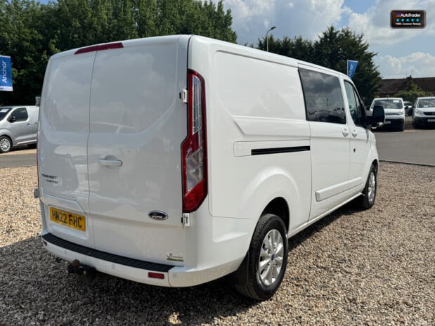 Ford Transit Custom Crew Cab LWB L2H1 320 Limited Air Con Heated Seats Sensors EURO 6 7