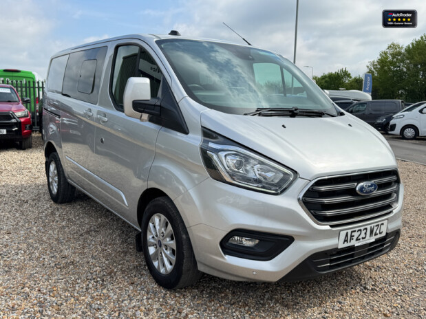 Ford Transit Custom Crew Cab AUTO SWB L1H1 300 Limited Air Con Sensors EURO 6 5