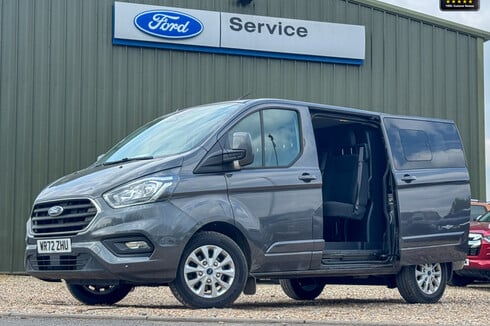 Ford Transit Custom Crew Cab AUTO SWB L1H1 320 Limited Air Con Cam Sensors EURO 6