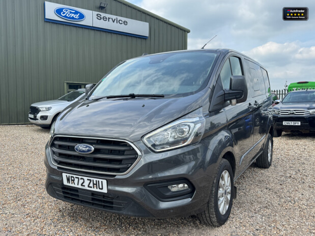 Ford Transit Custom Crew Cab AUTO SWB L1H1 320 Limited Air Con Cam Sensors EURO 6 3